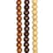 Beige &#x26; Brown Round Beads, 10mm by Bead Landing&#xAE; 